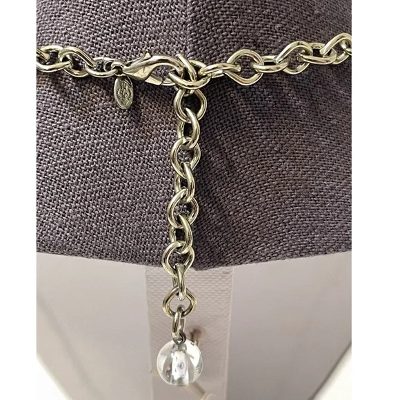 ❤️ Vintage Premier Designs ‘Crystal Clear’ Chandelier Statement Necklace - Picture 5 of 7